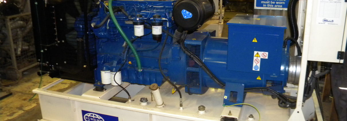 Refurbished generator unit ready for reuse