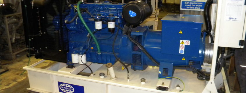 Refurbished generator unit ready for reuse